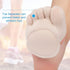 SATINIOR 6 Pairs Toe Topper Socks No Show Liner Socks Women Finger Half Socks Non Slip Invisible Separated Socks...